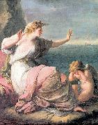 Angelica Kauffmann Ariadne von Theseus verlassen oil painting reproduction
